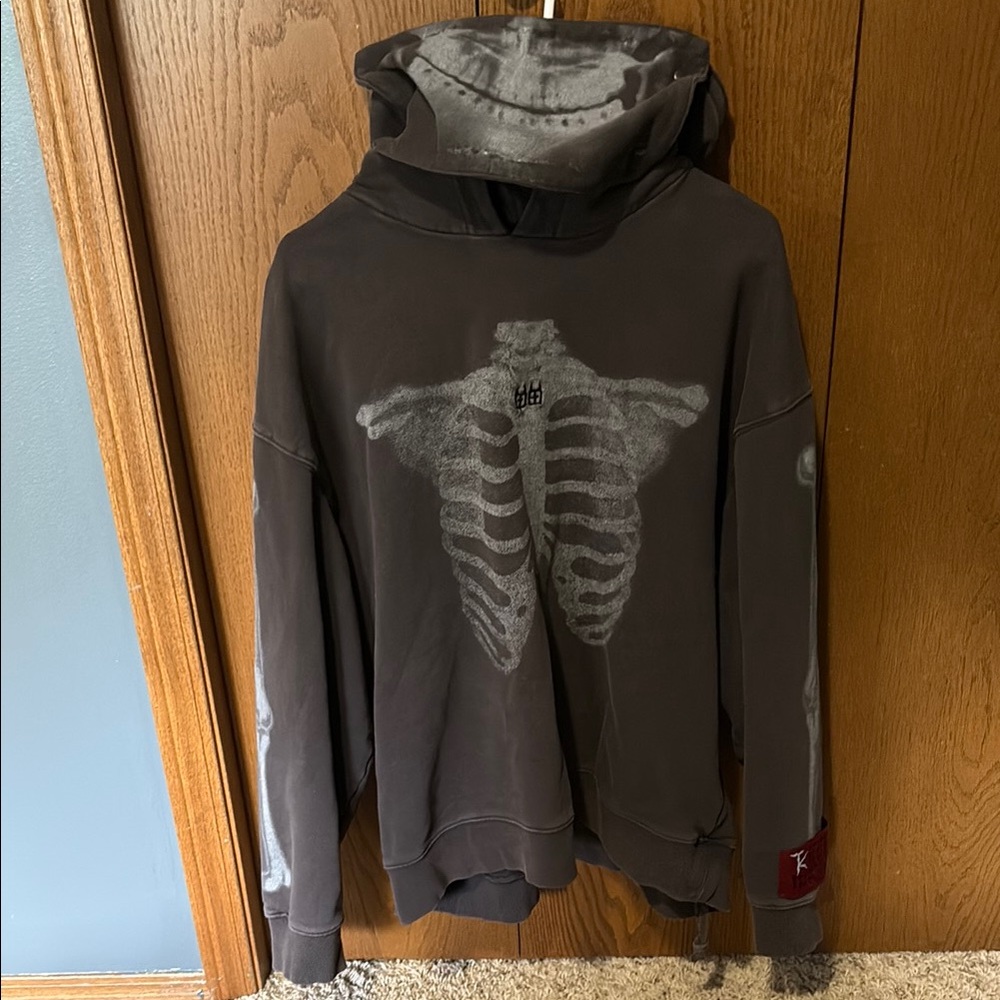 Ksubi Black Skeleton Graphic Sweatshirt